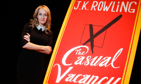 JK Rowling in New York's Lincoln Center