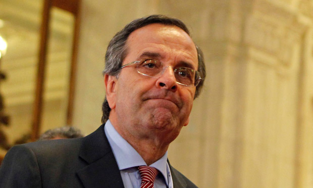 ... Antonis Samaras, said he was confident Greece was doing everything it had to in order to get a deal and get it soon. Photograph: Bogdan Cristel/Reuters - Antonis-Samaras-011