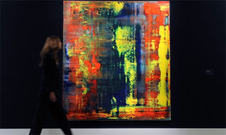 Gerhard Richter painting sold at Sotheby's
