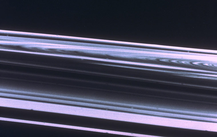 Voyager: Saturn's rings before Voyager spacecraft