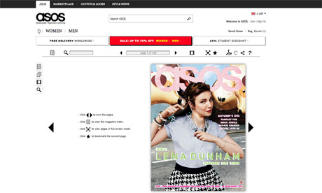 asos magazine nov 2012