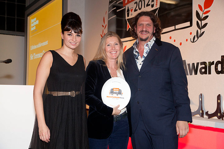 OFM 2012: Lifetime achievement award to Sir Terence Conran, collected by his daughter