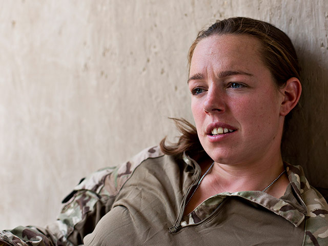 Female Soldiers: Jess will return home to her boyfriend and family