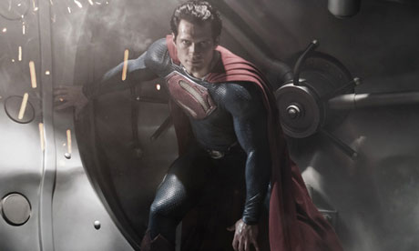 Henry Cavill as Superman in Man of Steel