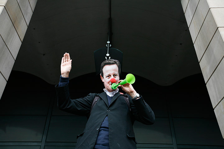 TUC march: Parlaiment Square