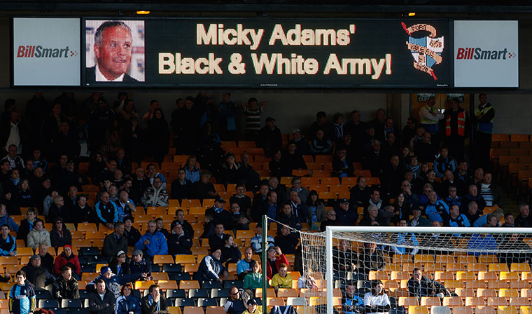 Port Vale: As if the fans need remind who the boss is