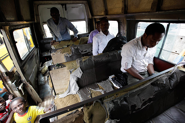 Lagos traffic: go slow traffic jams