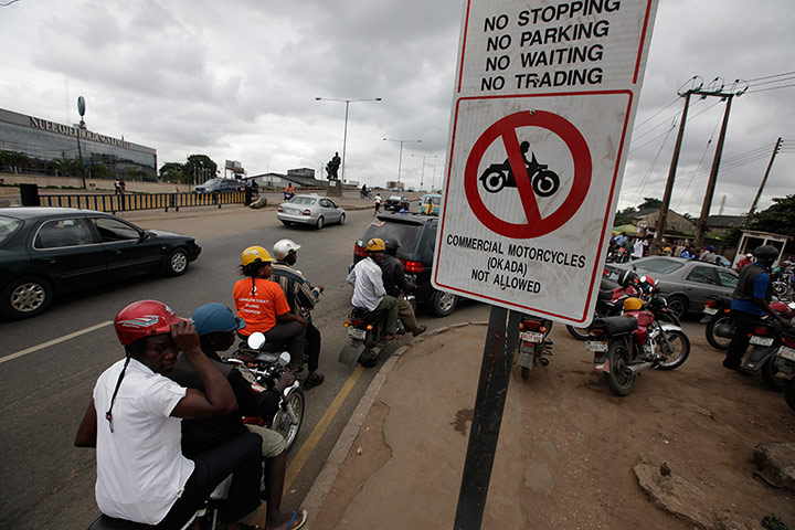 Lagos traffic: go slow traffic jams