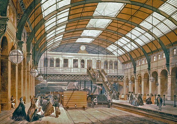 Underground book: King's Cross Metropolitan Railway Station