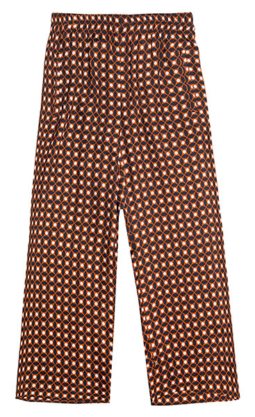Optical prints: Palazzo trousers, £39.99, by Zara