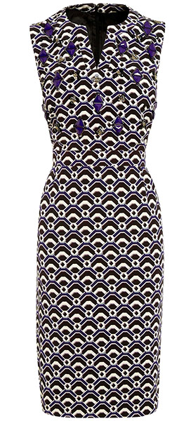 Optical prints: Dress, £65, Next