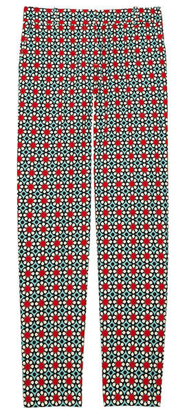 Optical prints: Trousers, £150, J.Crew