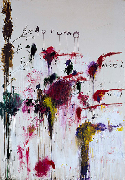 Autumn paintings: Cy Twombly