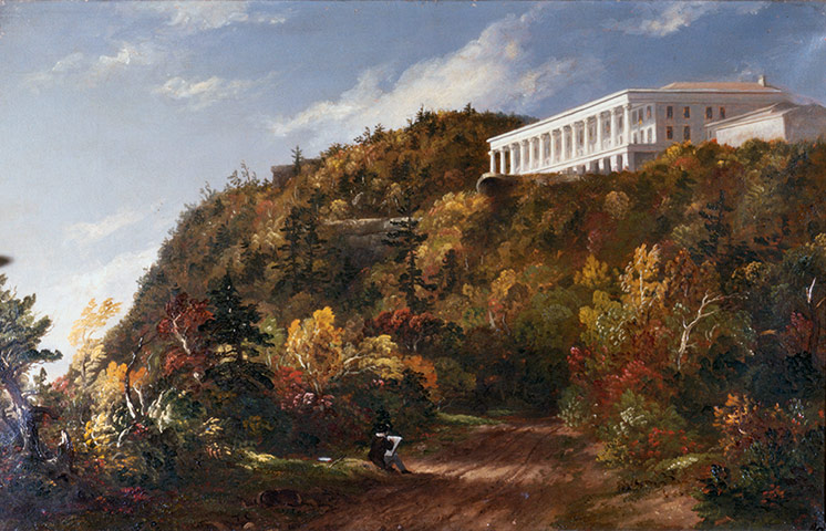 Autumn paintings: Catskill Mountain House