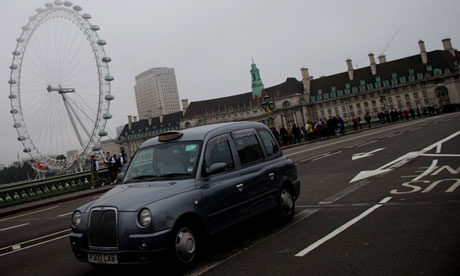 Black Chrysler Cabs