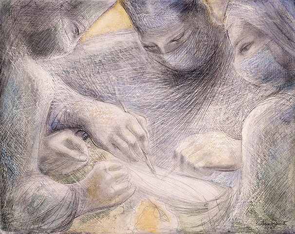 Barbara Hepworth: Barbara Hepworth, Concentration of Hands II