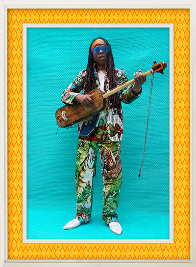 Hassan Hajjaj portraits: Hassan Hakmoun
