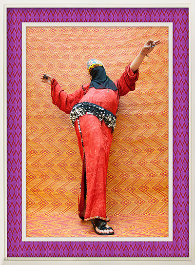 Hassan Hajjaj portraits: Man Bellydancer