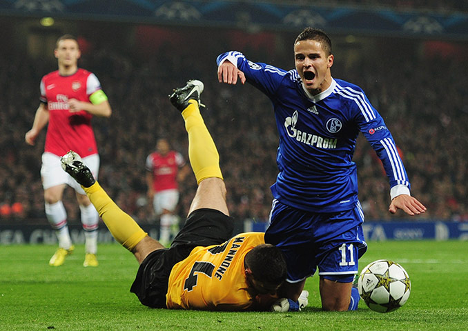 Wed Champs League: Arsenal FC v FC Schalke 04