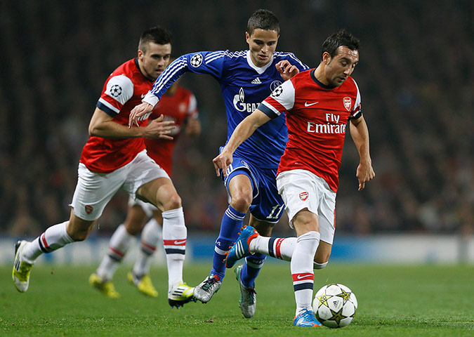 Wed Champs League: Santi Cazorla 