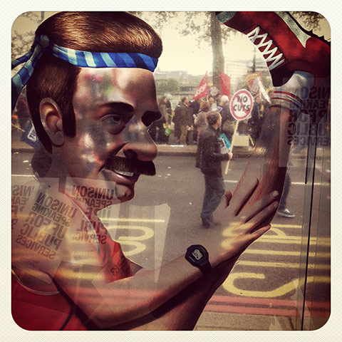 Observer Photography: Anti Austerity March