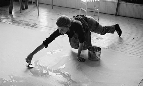 Artist Helen Frankenthaler, 1969