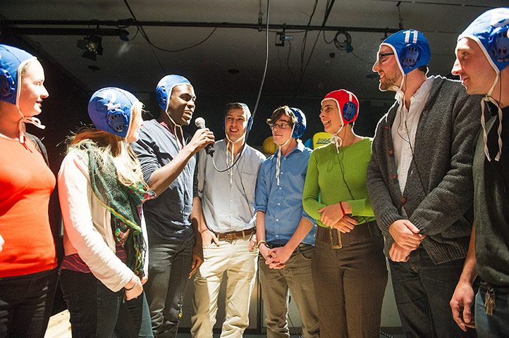 Week on stage: A scene from The Time Out by Non Zero One at the Barbican