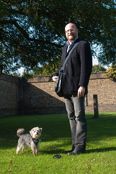Dogs: Glenn Cleary and Maudie