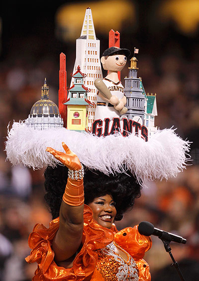 best of the week: Singer Misa Malone waves after performing 