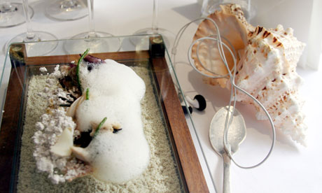 Sound of the Sea as served at the Fat Duck