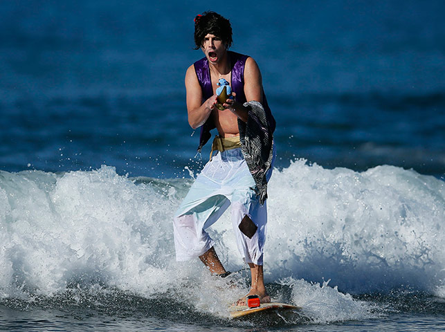 Halloween Surf: Halloween surf contest in Santa Monica