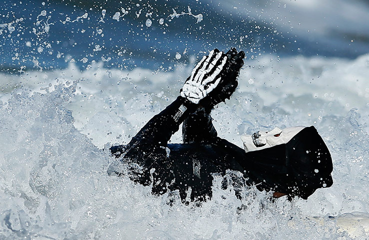 Halloween Surf: Halloween surf contest in Santa Monica