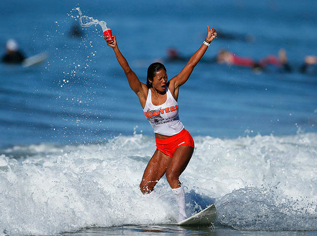 Halloween Surf: Halloween surf contest in Santa Monica