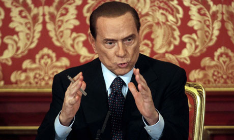 Former Italian premier Silvio Berlusconi confirms he will not run for Italian Premier