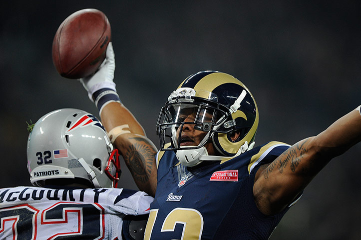 Rams take on the Patriots: St Louis Rams v New England Patriots