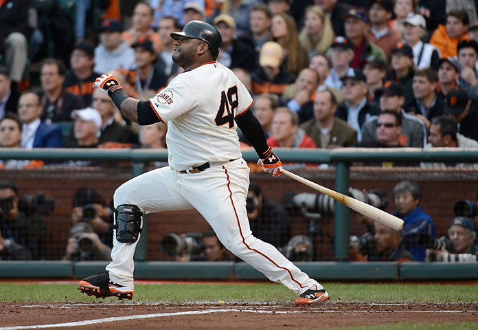 WS12: Pablo Sandoval, Detroit Tigers at San Francisco Giants World Series