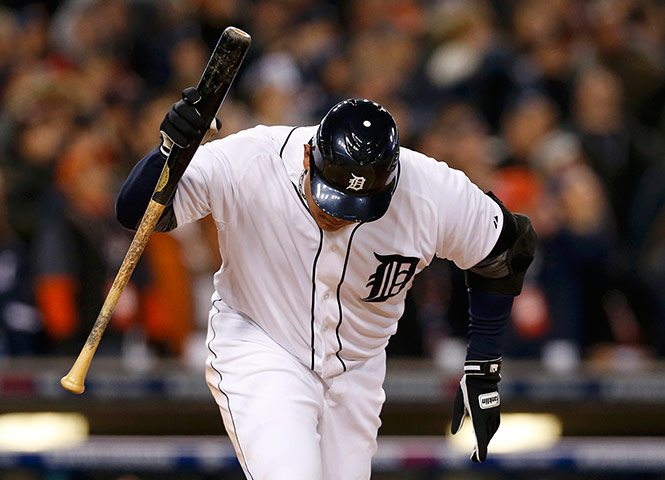 WS12: Detroit Tigers' Miguel Cabrera