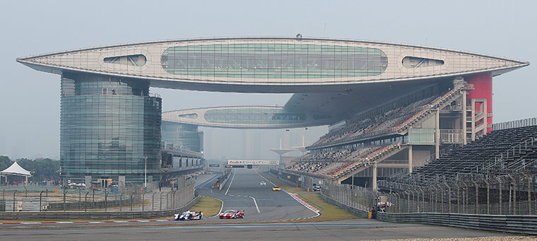FIA WEC Shanghai: Shanghai grandstand