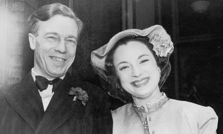 Cecil Day-Lewis and Jill Balcon