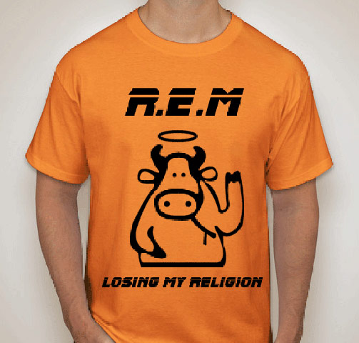 Worst band t-shirt: R.E.M by Michael Gannon