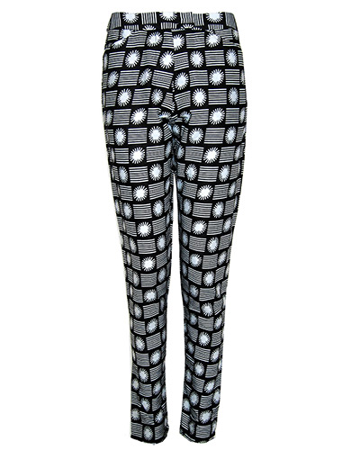 Autumn 12 ethical fashion: Fair+true fair trade geo print trousers