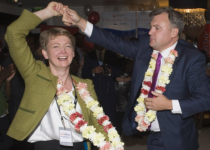 Ed Balls Action Man: Ed Balls with Yvette Cooper