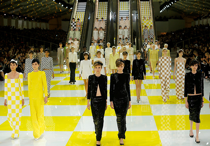 paris fashion week: Marc  Jacobs for Louis Vuitton