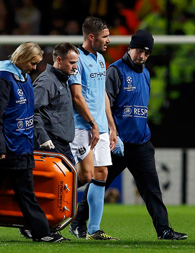 footy: Manchester City's Garcia