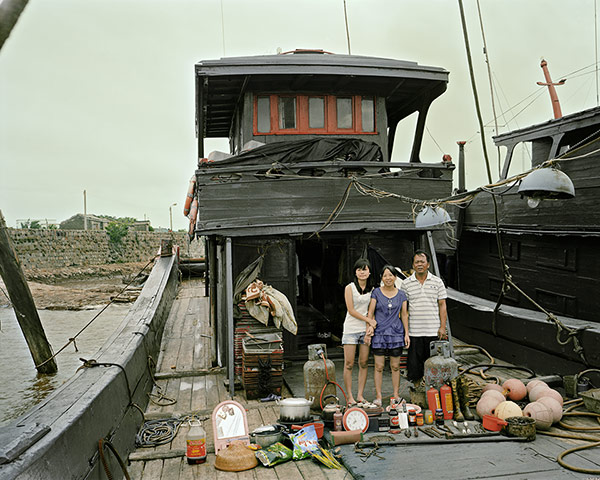 Big Picture: Image of person belongings outside their home in China