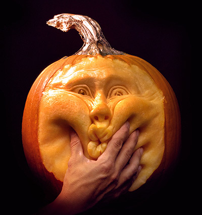 Pumpkins: A pumpkin created by Villafane Studios