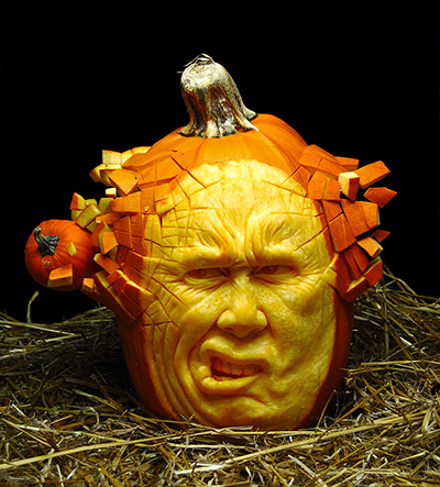Pumpkins: A pumpkin created by Villafane Studios