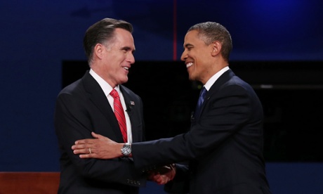 First US presidential debate: Obama and Romney – as it happened ...