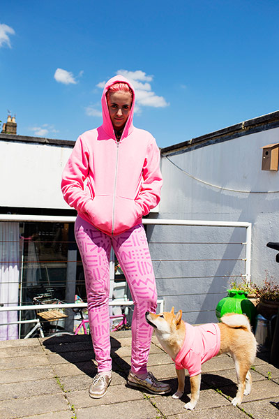 The Selby: On terrace