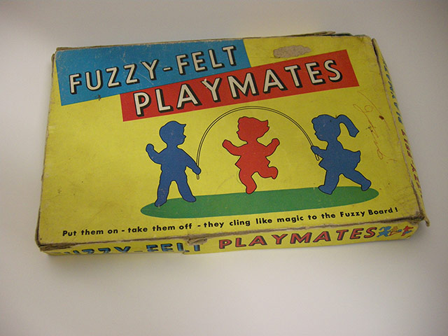 Modern British Childhood: Fuzzy Felt play mates 1964